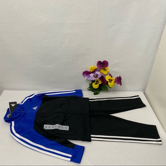 Adidas boys’ tricot jacket and pant 2-piece set,NWT - Picture 1 of 8